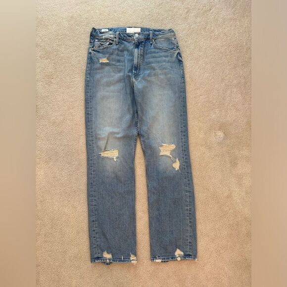 MOTHER SUPERIOR High Waisted Rider Skimp “The Confession” Jeans - Picture 1 of 6